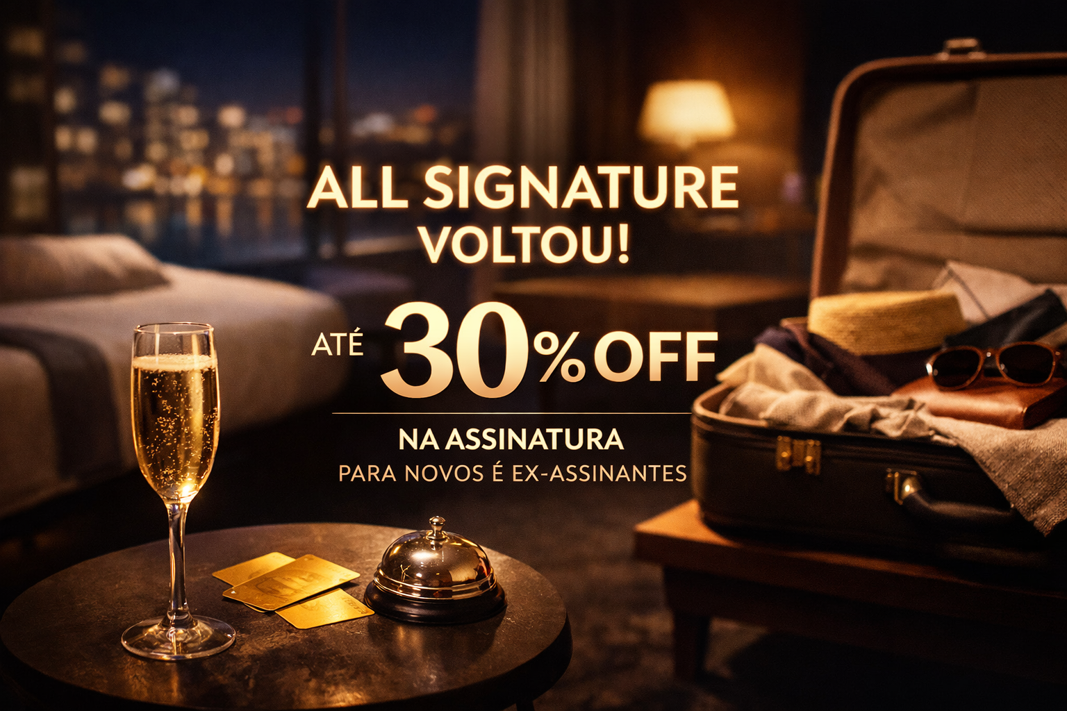 ALL Signature volta com até 30% de desconto na assinatura, inclusive para ex-assinantes