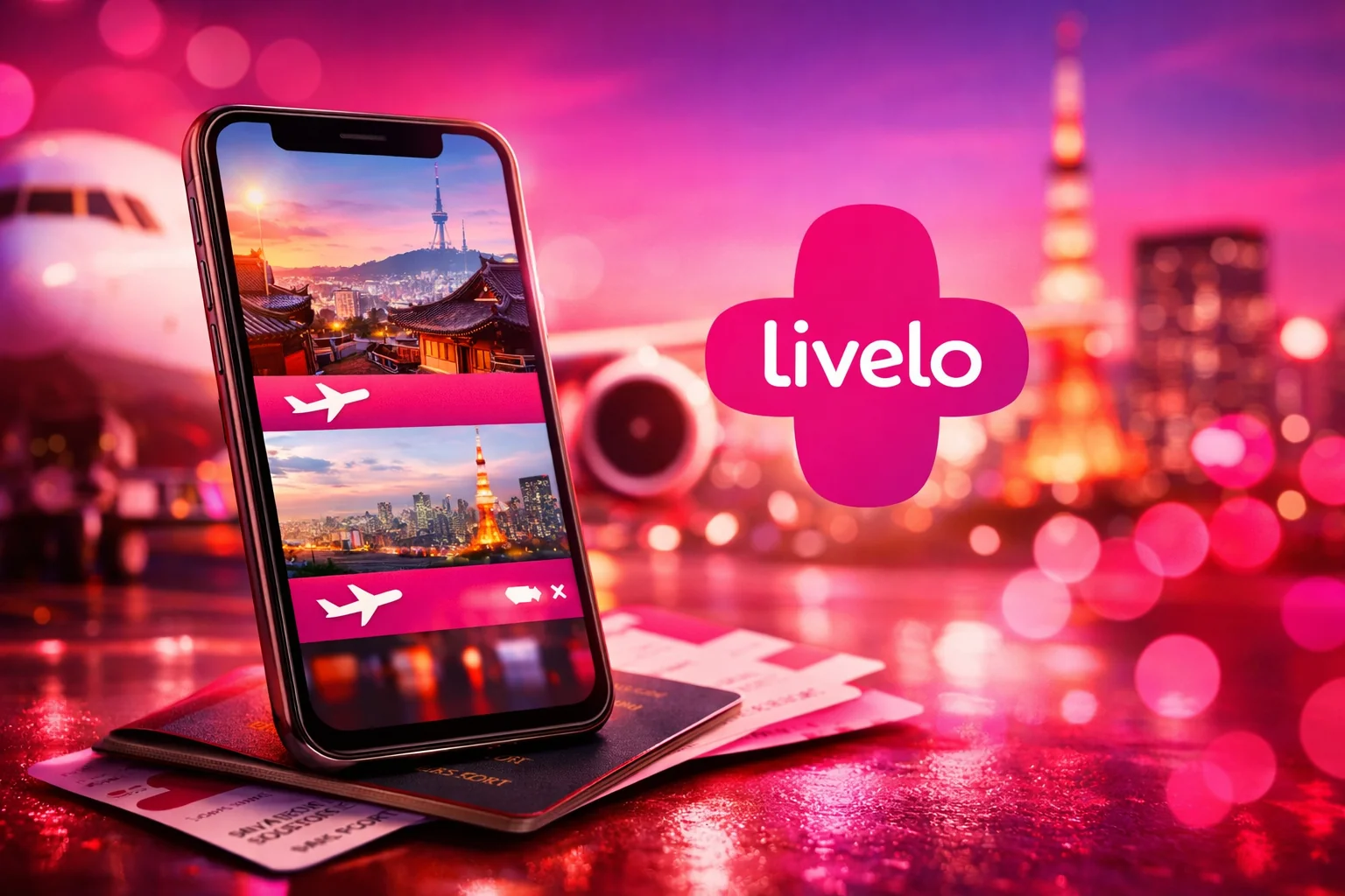 Livelo libera até 35% de desconto em voos para Seoul e Tóquio para assinantes do Clube